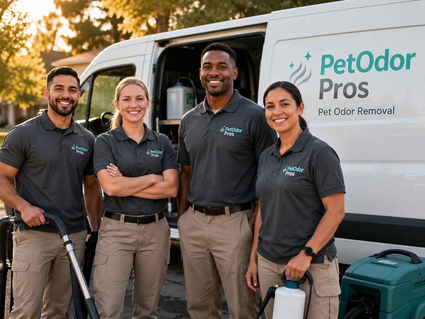 Pet Odor Removal team serving Calliham, TX